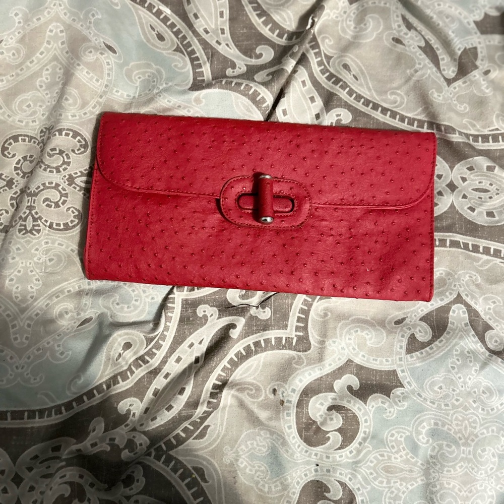 Red Clutch Bag